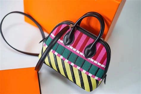 hermes bag zig zag|hermes canvas bags.